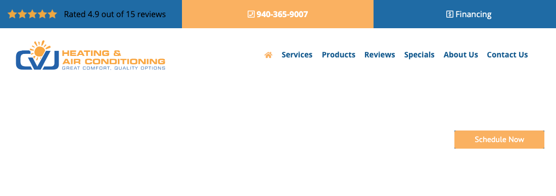CVJ Heating & Air Conditioning